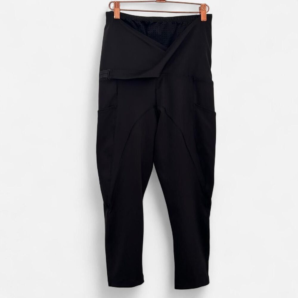 Built Like a Mother Carter Duo-Fit Crop Maternity Leggings Activewear Sz M - Picture 2 of 10